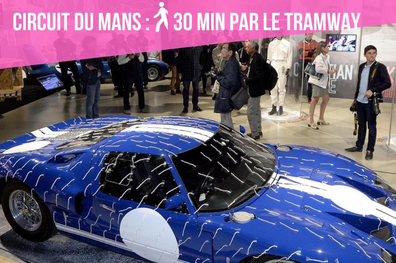 Tramway 12 Jaures Cosy Proche Gare Apartment Le Mans Luaran gambar